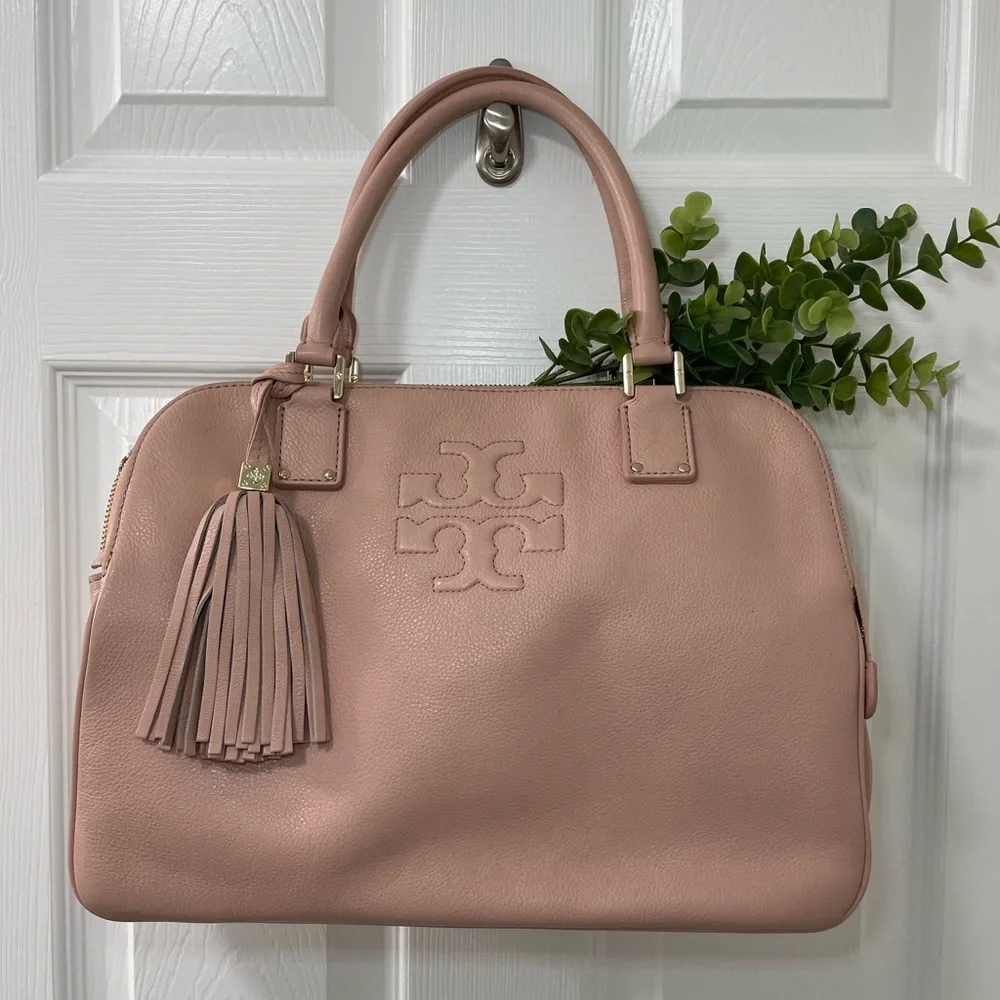 Tory Burch Pink Thea Top Handle Satchel